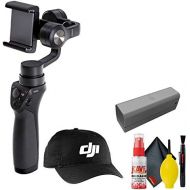 [아마존베스트]DJI Osmo Mobile Gimbal Stabilizer - DJI Baseball Cap (Black) - Osmo Intelligent Battery - Cleaning Kit & More