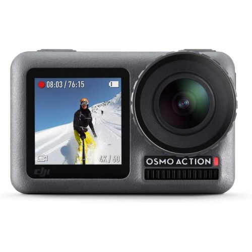 디제이아이 [아마존베스트]DJI Osmo Action 4K Camera - Monopod 70 - USB Card Reader - Additional Batteries (2 Total) - 64GB MicroSD & More