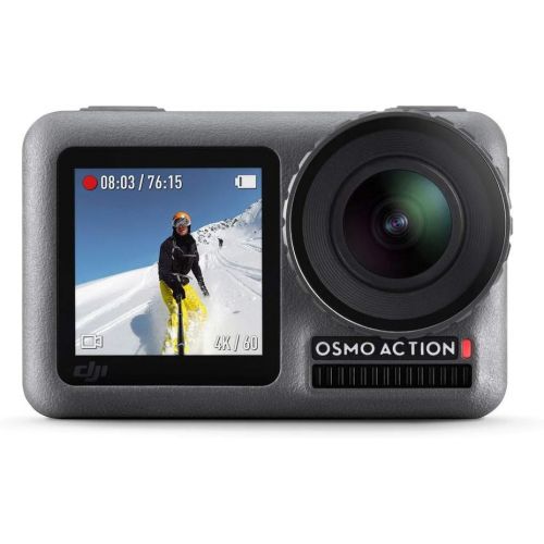 디제이아이 [아마존베스트]DJI Osmo Action 4K Camera - Monopod 70 - USB Card Reader - Additional Batteries (2 Total) - 128GB MicroSD & More
