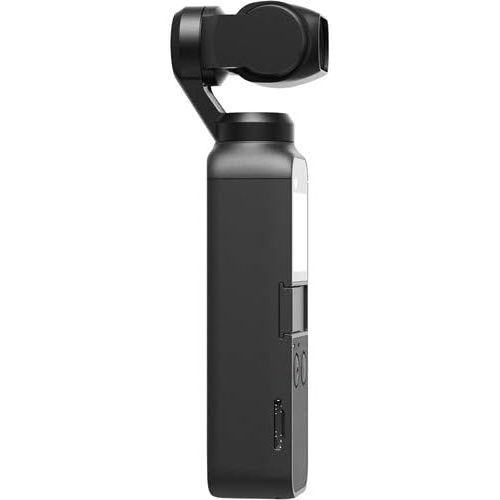 디제이아이 [아마존베스트]DJI Osmo Pocket Handheld 3 Axis Gimbal Stabilizer with Integrated Camera - Bundle with 32GB MicroSD Card