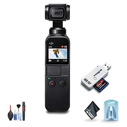 디제이아이 [아마존베스트]DJI Osmo Pocket Gimbal with Cleaning Kit