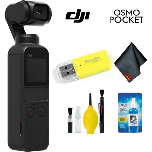 디제이아이 [아마존베스트]DJI Osmo Pocket Gimbal + Essential Accessories