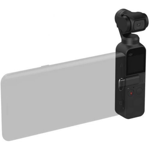 디제이아이 [아마존베스트]DJI 2019 Osmo Pocket Handheld 3 Axis Gimbal Stabilizer with Integrated Camera + DJI OSMO Shield (Osmo Pocket)