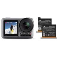 [아마존베스트]DJI Osmo Action 4K Camera Dual Screen with Genuine Extra DJI Osmo Battery Bundle