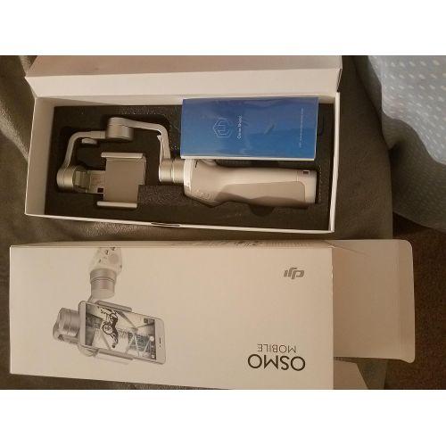 디제이아이 [아마존베스트]DJI Osmo 3-Axis Gimbal Stabilizer for Smartphones, Silver