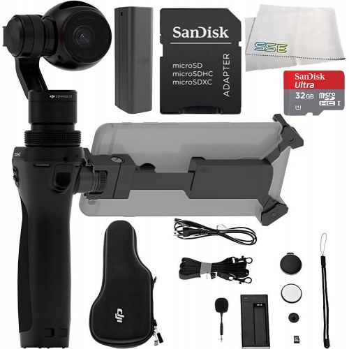 디제이아이 [아마존베스트]DJI Osmo 핸드헬드 4K 카메라 및 3-Axis 짐벌 스타터 번들