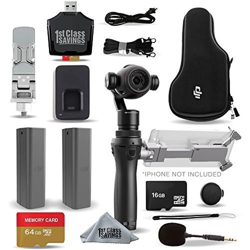 디제이아이 [아마존베스트]DJI OSMO+ Plus 4K Handheld Gimbal Ultimate Starters Kit 64GB