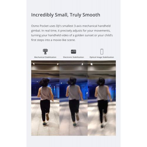 디제이아이 [아마존베스트]DJI Osmo Pocket Gimbal with SanDisk Extreme 128GB microSDXC 메모리 카드 번들
