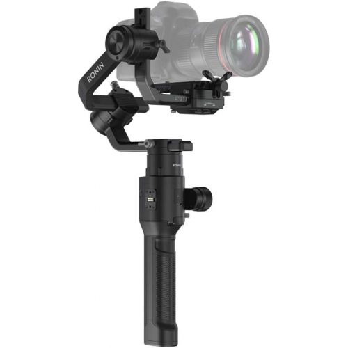 디제이아이 DJI Ronin-S - Camera Stabilizer 3-Axis Gimbal Handheld for DSLR Mirrorless Cameras up to 8lbs / 3.6kg Payload for Sony Nikon Canon Panasonic Lumix, Black