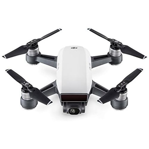 디제이아이 DJI Spark Portable Mini Quadcopter Drone Alpine White with Remote Bundle with 32GB Memory Card, Camera Bag for DSLR, Paintshop Pro 2018, 16 GB Flash Drive and 1 Year Extended Warra