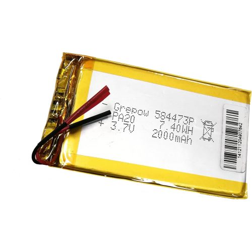 디제이아이 DJI Replacement Battery 3.7V 2000mAh LiPo for Phantom 2/2 Vision Remote Controller/Transmitter - OEM