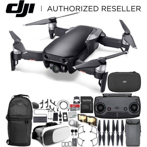 디제이아이 DJI Mavic Air Drone Quadcopter Starters Bundle (Arctic White)