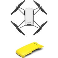 Tello Quadcopter Drone with HD Camera and VR,Powered by DJI Technology and Intel Processor,Coding Education,DIY Accessories,Throw and Fly (with Yellow Cover)