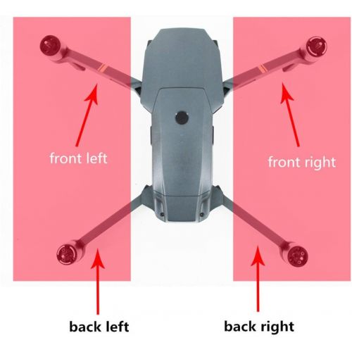 디제이아이 GIDY Front Right Motor Arm Repair Parts for DJI Mavic Pro Original Pack