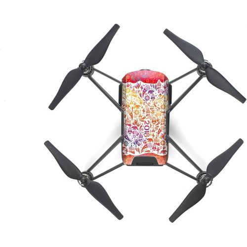 디제이아이 Tello Quadcopter Drone with HD Camera and VR,Powered by DJI Technology and Intel Processor,Coding Education,DIY Accessories,Throw and Fly (with Skins)