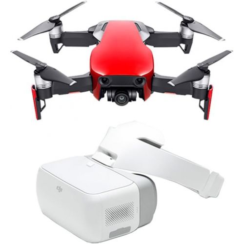 디제이아이 DJI Mavic Air Fly More Combo & DJI Goggles (Flame Red)