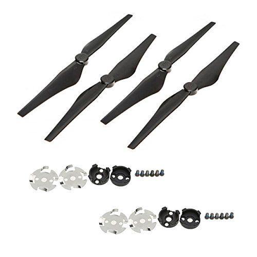 디제이아이 2 Pairs DJI Inspire/E800 1345s Quick Release Propellers with Adapters(2CW+2CCW) -in Original DJI Package