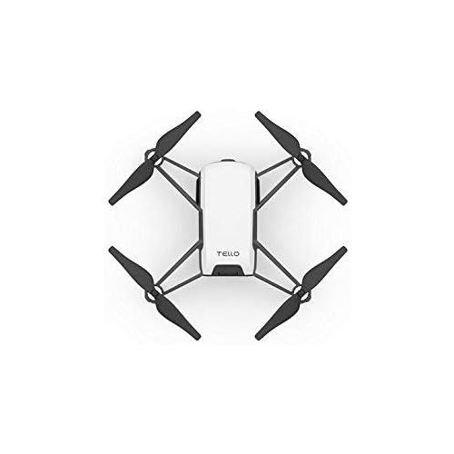 디제이아이 Tello Quadcopter Drone with HD Camera and VR,Powered by DJI Technology and Intel Processor,Coding Education,DIY Accessories,Throw and Fly (Blue Cover)