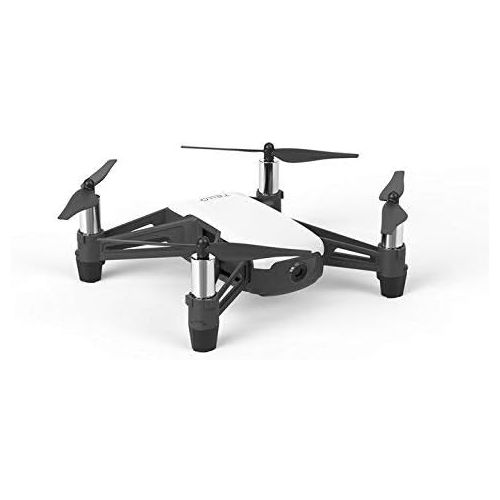 디제이아이 Tello Quadcopter Drone with HD Camera and VR,Powered by DJI Technology and Intel Processor,Coding Education,DIY Accessories,Throw and Fly (Blue Cover)