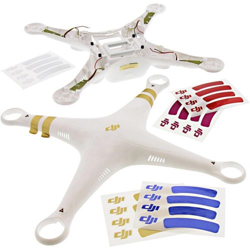 디제이아이 DJI Phantom 3 Professional Pro Drone - New Top & Bottom Shell Cover & LED -