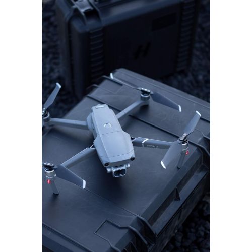 디제이아이 DJI Mavic 2 Pro - Drone Quadcopter UAV with Smart Controller with Hasselblad Camera 3-Axis Gimbal HDR 4K Video Adjustable Aperture 20MP 1 CMOS Sensor, up to 48mph, Gray