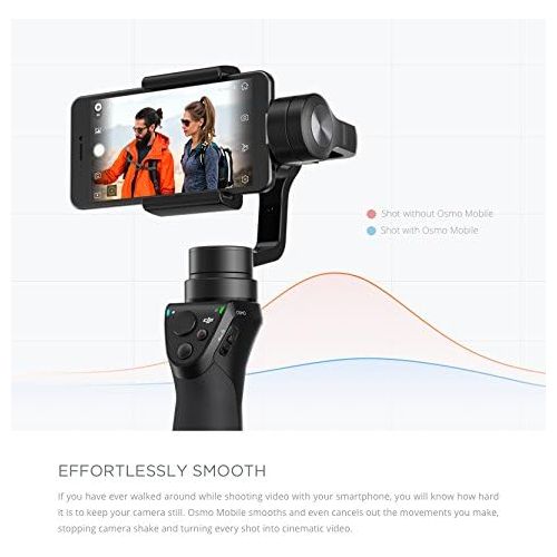 디제이아이 DJI New OSMO Mobile Handheld Stabilized Gimbal with OSMO Base Bundle