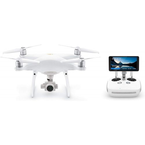 디제이아이 DJI Phantom 4 Pro Plus V2.0 - Drone Quadcopter UAV with 20MP Camera 1 CMOS Sensor 4K H.265 Video 3-Axis Gimbal, Remote Controller with 5.5 Screen, White