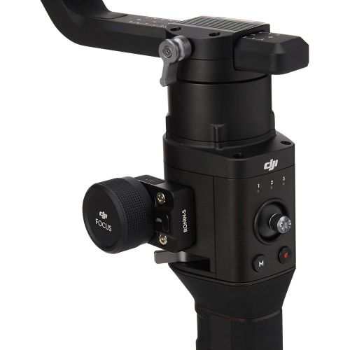 디제이아이 DJI Ronin-S - Camera Stabilizer 3-Axis Gimbal Handheld for DSLR Mirrorless Cameras up to 8lbs / 3.6kg Payload for Sony Nikon Canon Panasonic Lumix, Black