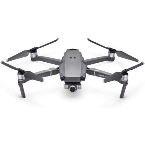 디제이아이 DJI Mavic 2 Zoom - Drone Quadcopter UAV with Smart Controller Optical Zoom Camera 3-Axis Gimbal 4K Video UAV 12MP 1/2.3 CMOS Sensor, up to 48mph, Gray