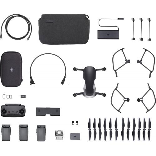 디제이아이 DJI Mavic Air Fly More Combo Onyx 4K Drone Electronics, Black (CP.PT.00000156.01)