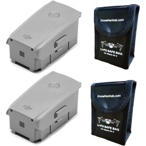 디제이아이 2 Pack DJI Intelligent OEM Batteries for DJI Air 2S and DJI Air 2 with Safety Bag (for DJI Air 2S and DJI Air 2)