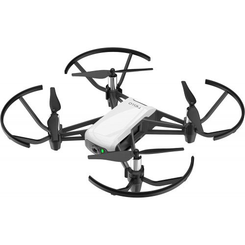 디제이아이 Ryze Tech Tello Boost Combo - Mini Drone with 5MP Camera, RC Quadcopter with 720p HD Video, 13min Flight Time, Powered by DJI, White