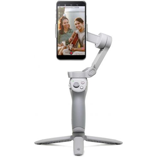 디제이아이 DJI OM 4 Combo Include DJI Sling Pouch and Grip Tripod Handheld 3-Axis Smartphone Gimbal Stabilizer Vlog YouTube Live Video for iPhone Android
