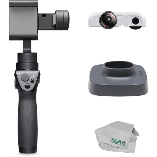 디제이아이 DJI Osmo Mobile 2 Handheld Smartphone Gimbal (with PanoClip Lite 360° Combo)