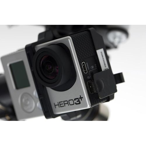 디제이아이 DJI CP.ZM.000061 Zenmuse H3-3D 3-Axis Gimbal for GoPro HERO3/3+/4 (Phantom 2) (White)