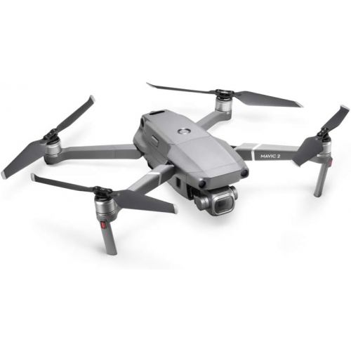 디제이아이 DJI Mavic 2 Pro - Drone Quadcopter UAV with Hasselblad Camera 3-Axis Gimbal HDR 4K Video Adjustable Aperture 20MP 1 CMOS Sensor, up to 48mph, Gray