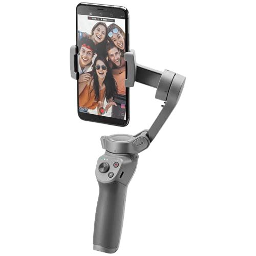 디제이아이 DJI Osmo Mobile 3 - 3-Axis Smartphone Gimbal Handheld Stabilizer Vlog Youtuber Live Video for iPhone Android