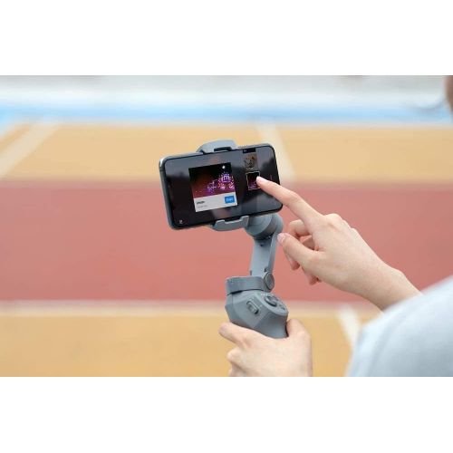 디제이아이 DJI Osmo Mobile 3 - 3-Axis Smartphone Gimbal Handheld Stabilizer Vlog Youtuber Live Video for iPhone Android