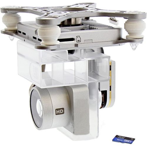 디제이아이 DJI Phantom 3 Advanced ADV Drone - New 2.7K Camera, 3-Axis Gimbal & 16GB MicroSD -