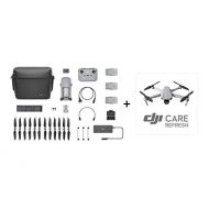 DJI Mavic Air 2 Fly More Combo & Auto-Activated DJI Care Refresh Bundle-Drone Quadcopter UAV with 48MP Camera 4K Video 1/2 CMOS Sensor 3-Axis Gimbal 34min Flight Time ActiveTrack 3