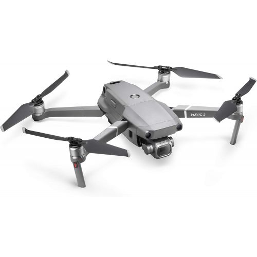 디제이아이 DJI Mavic 2 Pro - Drone Quadcopter UAV with Smart Controller with Hasselblad Camera 3-Axis Gimbal HDR 4K Video Adjustable Aperture 20MP 1 CMOS Sensor, up to 48mph, Gray