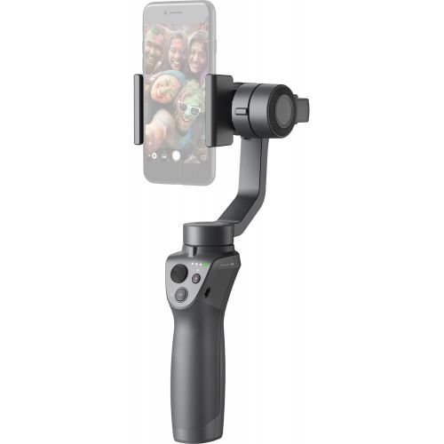 디제이아이 DJI Osmo 2 Mobile Handheld Smartphone Gimbal Stabilizer Videographer Bundle with Case, Flex Tripod, Base and Lens Maintenance Kit