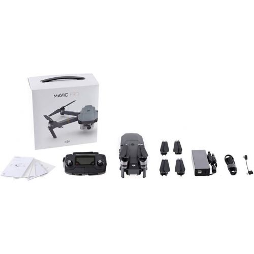 디제이아이 DJI Mavic Pro Collapsible Quadcopter: Includes SanDisk 32GB MicroSD Card, eDigitalUSA Card Reader, eDigitalUSA Cleaning Kit & eDigitalUSA Microfiber Cleaning Cloth.