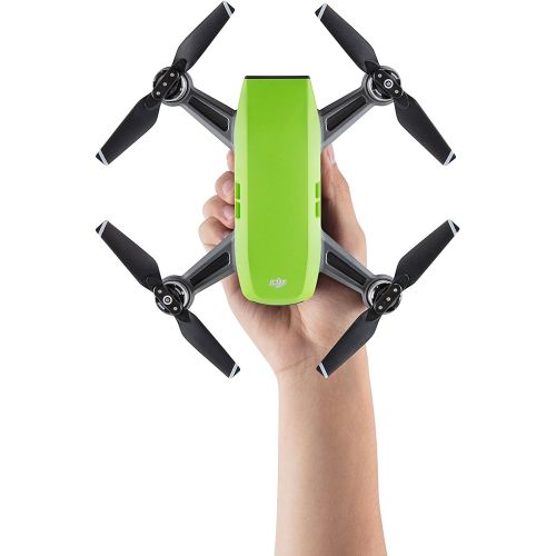 디제이아이 DJI Spark Mini Quadcopter Drone Fly More Combo with Holiday Gift, Meadow Green