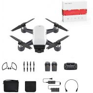 DJI Spark Mini Quadcopter Drone Fly More Combo with Free 16GB Micro SD Card, Alpine White