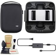 DJI Spark Portable Charging Station Bundle with Charging Station Bag Case and Surmik Drone Care Kit
