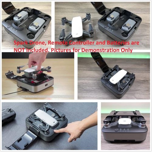 디제이아이 DJI Spark Portable Charging Station Bundle with Charging Station Bag Case and Surmik Drone Care Kit
