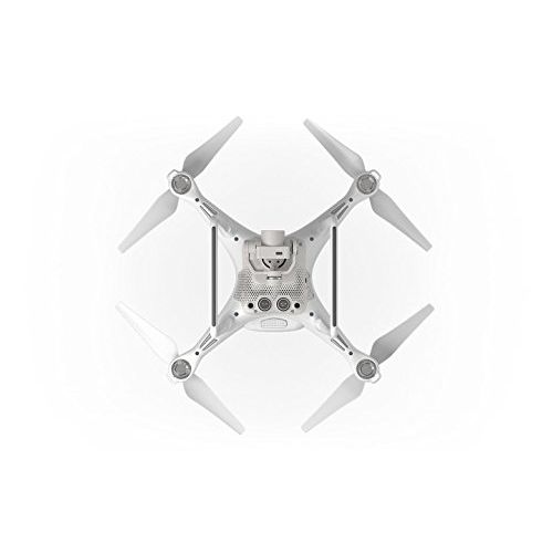 디제이아이 DJI Phantom 4 Refurbished Drone Sports & Action Video Camera, Artic White (Certified Refurbished) (Phantom 4)
