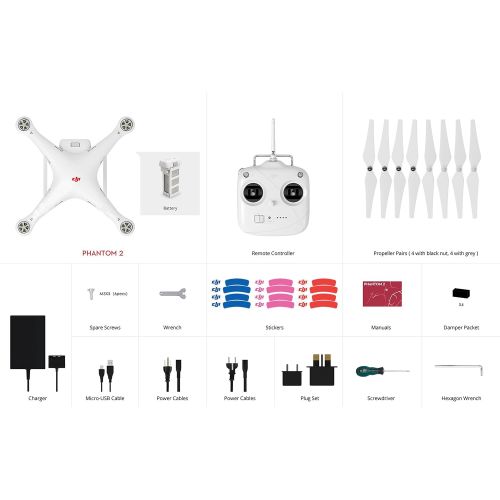 디제이아이 DJI Phantom 2 V2.0 Quadcopter