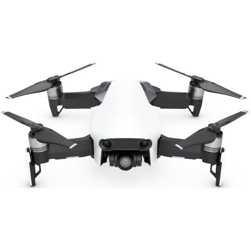 디제이아이 DJI Mavic Air Drone Combo 4K Wi-Fi Quadcopter with Remote Controller Deluxe Bundle with Hard Case, Dual Battery, Landing Pad and 1 Year Warranty Extension (Arctic White)